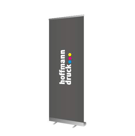 Roll-Up Budget | B 100 cm x H 200 cm | einseitig bedruckt